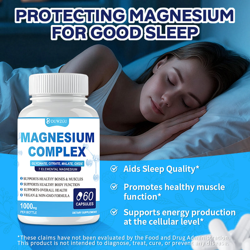 60 Magnesium Complex Capsules 1000mg