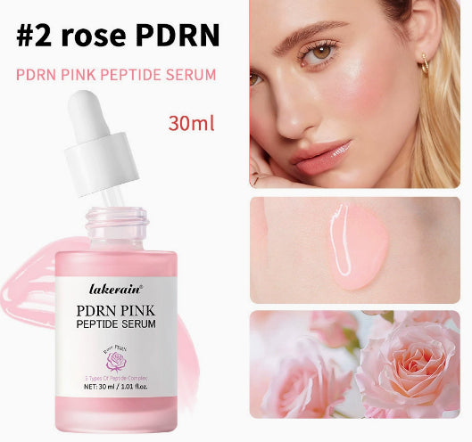 PDRN Pink Peptide Serum Moisturizing Facial Serum For All Skin Types Hydrating Skincare Essence
