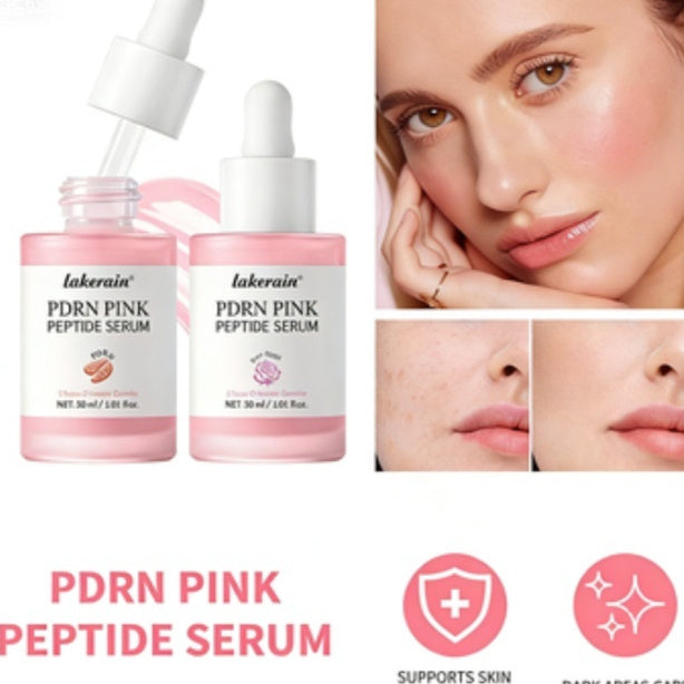 PDRN Pink Peptide Serum Moisturizing Facial Serum For All Skin Types Hydrating Skincare Essence
