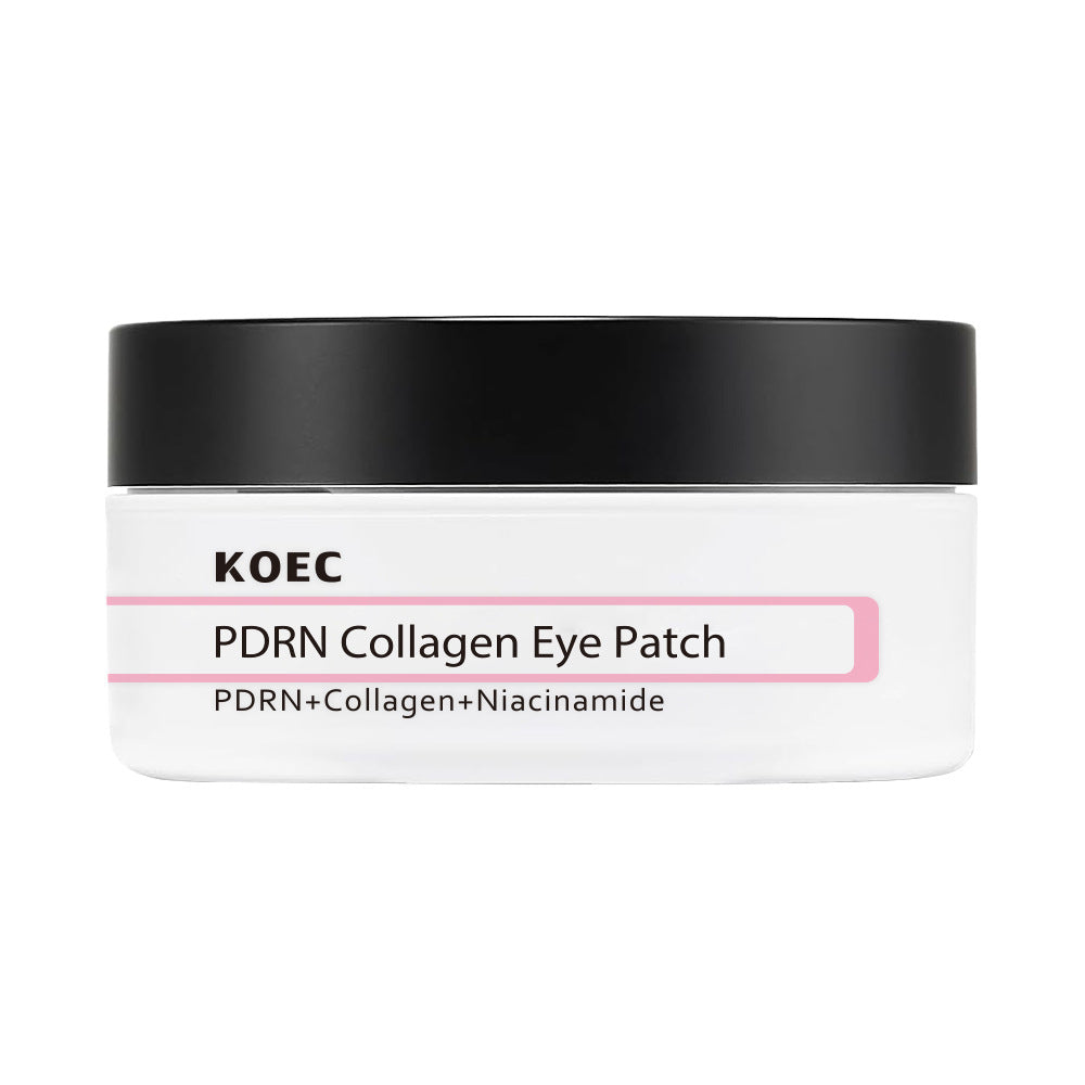 KOEC Collagen PDRN Eye Mask 60 Pieces Nicotinamide Hydrating Moisturizing Nourishing Formula