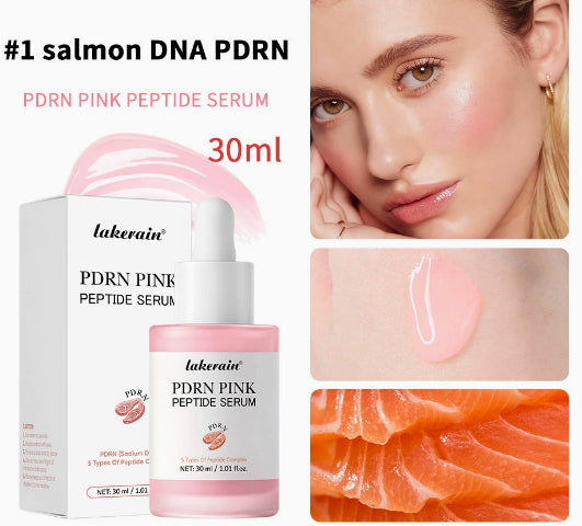 PDRN Pink Peptide Serum Moisturizing Facial Serum For All Skin Types Hydrating Skincare Essence