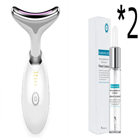 Face And Neck Line Care Massager For Wrinkle Reduction And Firmer Skin Gentle Daily Anti Aging Tool