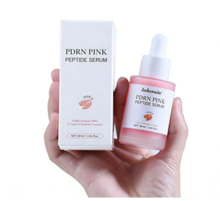 PDRN Pink Peptide Serum Moisturizing Facial Serum For All Skin Types Hydrating Skincare Essence