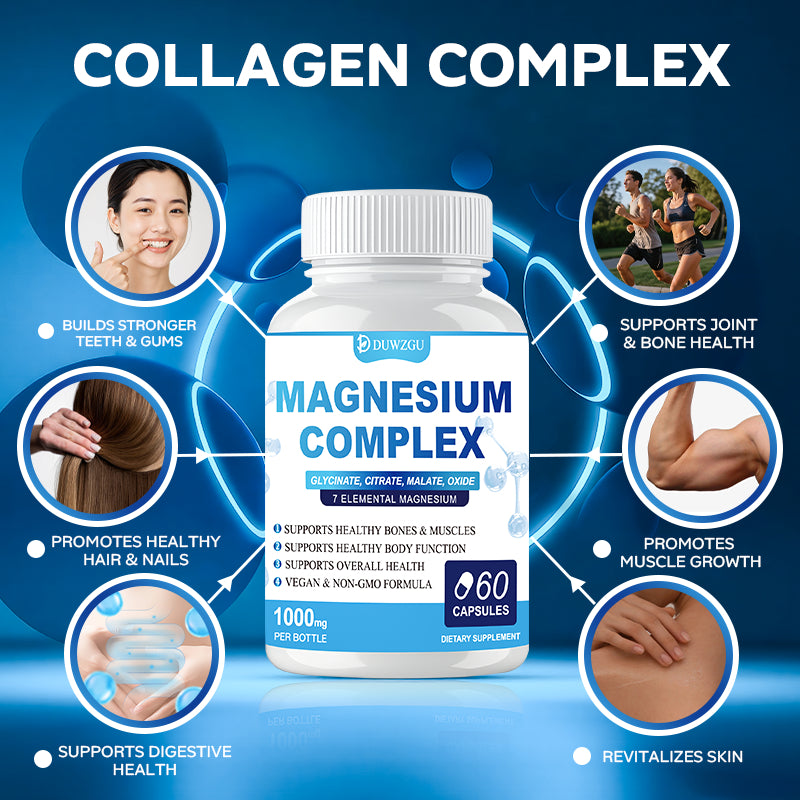 60 Magnesium Complex Capsules 1000mg