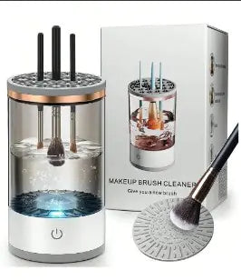 Rechargeable Makeup Brush Cleaner Automatic Brush Washer For Fast Cleaning And Drying USB Powered