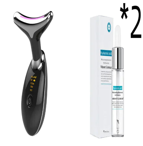 Face And Neck Line Care Massager For Wrinkle Reduction And Firmer Skin Gentle Daily Anti Aging Tool